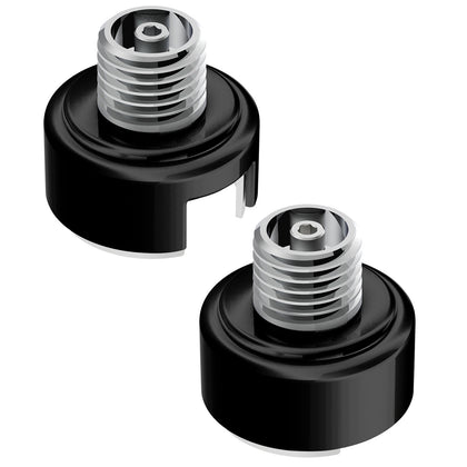 M30X3.5 Thread-On Shift Knob Mounting Adapter For Eaton Fuller Style 9/10 or 13/15/18 Shifter (Candy Black)