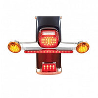 United Pacific - Motorcycle Rear Turn Signal Bar With Light Cutout