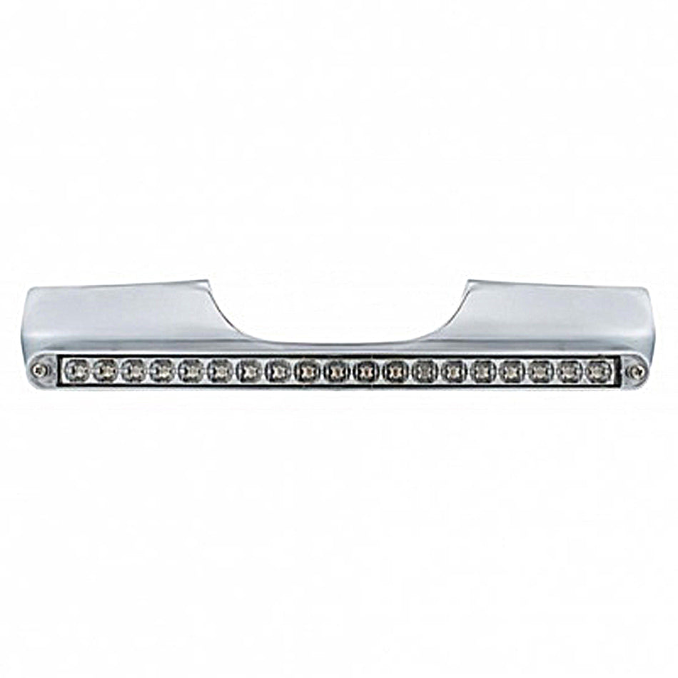 Motorcycle Rear Signal Light Bar With 19 LED 12" Light Bar - Red LEDs (Red or Clear Lens)