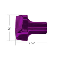 Ace Of Spades Air Valve Knob w Colored Inlays (Various Colors)