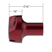 Ace Of Spades Air Valve Knob w Colored Inlays (Various Colors)