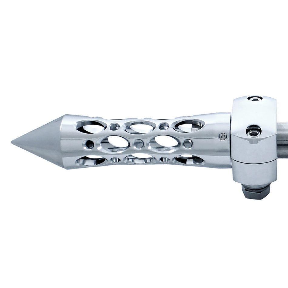 United Pacific - Daytona Spike Hood Ornament (Chrome)