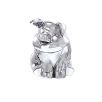 United Pacific - Die-Cast Sitting Pig Hood Ornament (Chrome or Black)