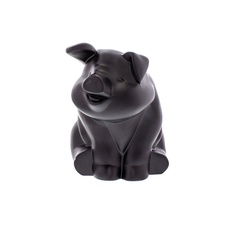 United Pacific - Die-Cast Sitting Pig Hood Ornament (Chrome or Black)
