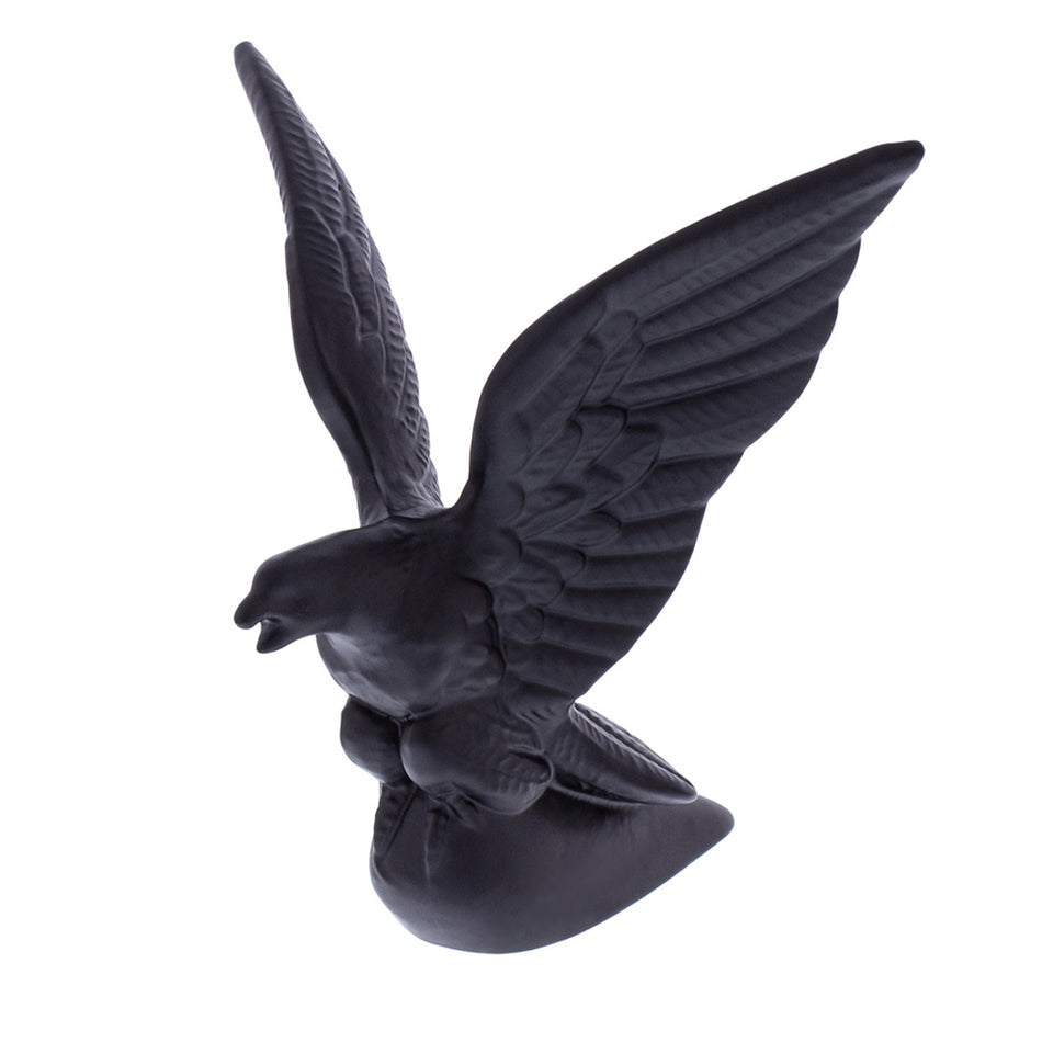 United Pacific - Die-Cast American Eagle Hood Ornament (Matte Black)
