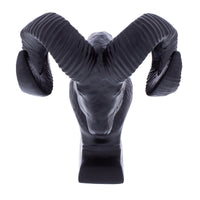 United Pacific - Die-Cast Bighorn Hood Ornament (Chrome or Matte Black)