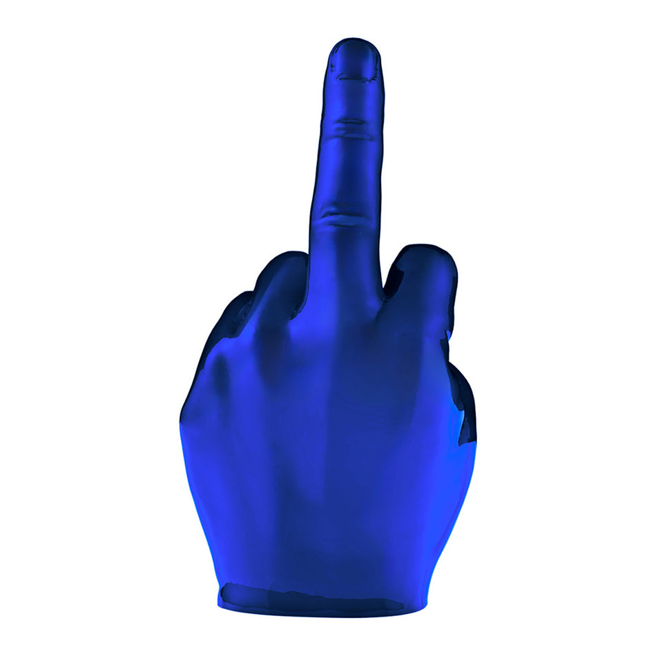 United Pacific - Chrome "Middle Finger" Hood Ornament (Various Colors)