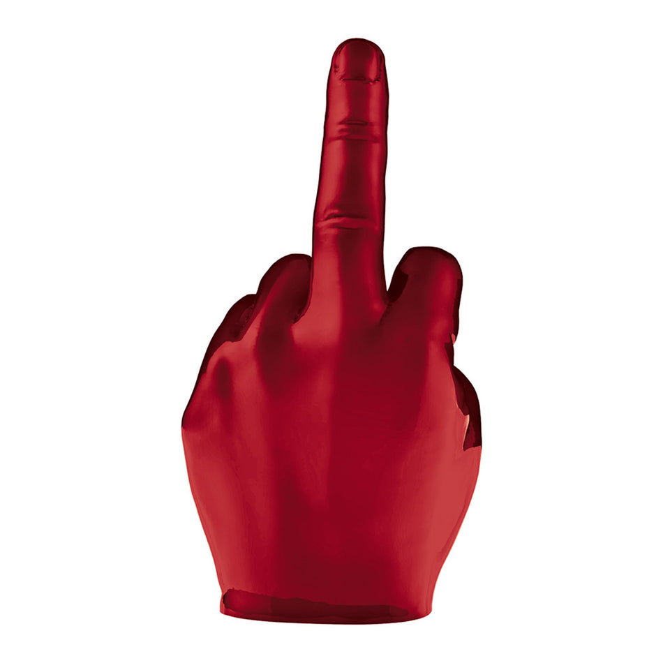 United Pacific - Chrome "Middle Finger" Hood Ornament (Various Colors)