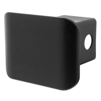United Pacific - Matte Black Plastic Hitch Cover For 2" X 2" Trailer Hitch Receivers