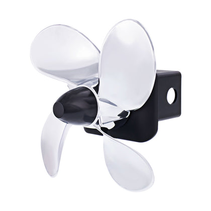 United Pacific - Spinning Propeller Hitch Cover For 2" X 2" Trailer Hitch Receivers