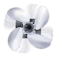 United Pacific - Spinning Propeller Hitch Cover For 2" X 2" Trailer Hitch Receivers