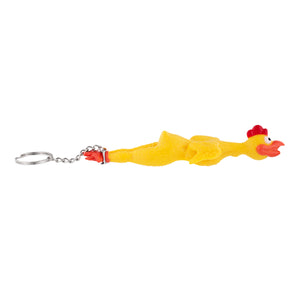 United Pacific - Rubber Chicken Novelty Keychain