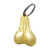 2-1/2" Small Die-Cast Low-Hanging Balls Novelty Key Chain  (Various Colors)