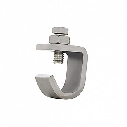 United Pacific - Stainless Steel Bumper Guide J-Clamp