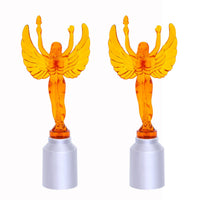 United Pacific - Flying Goddess Bumper Guide Tops - Amber (2-Pack)