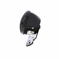 Motorcycle LED Rear Fender Tail Light With Gloss Black Grille Bezel - Red LEDs (Red or Smoked Lens)