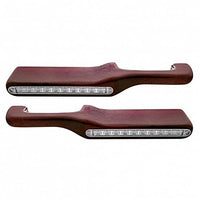 United Pacific - Wood Armrest With LED Light For Peterbilt (Various Colors)