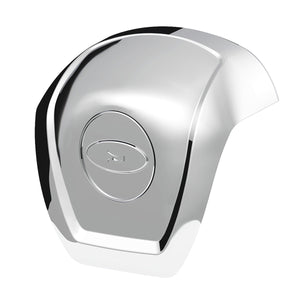 United Pacific - Chrome Steering Wheel Horn Pad For 2012-2021 Peterbilt 579