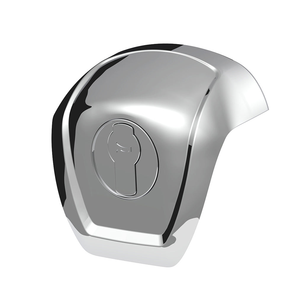 United Pacific - Chrome Steering Wheel Horn Pad For 2013-2021 Kenworth T680