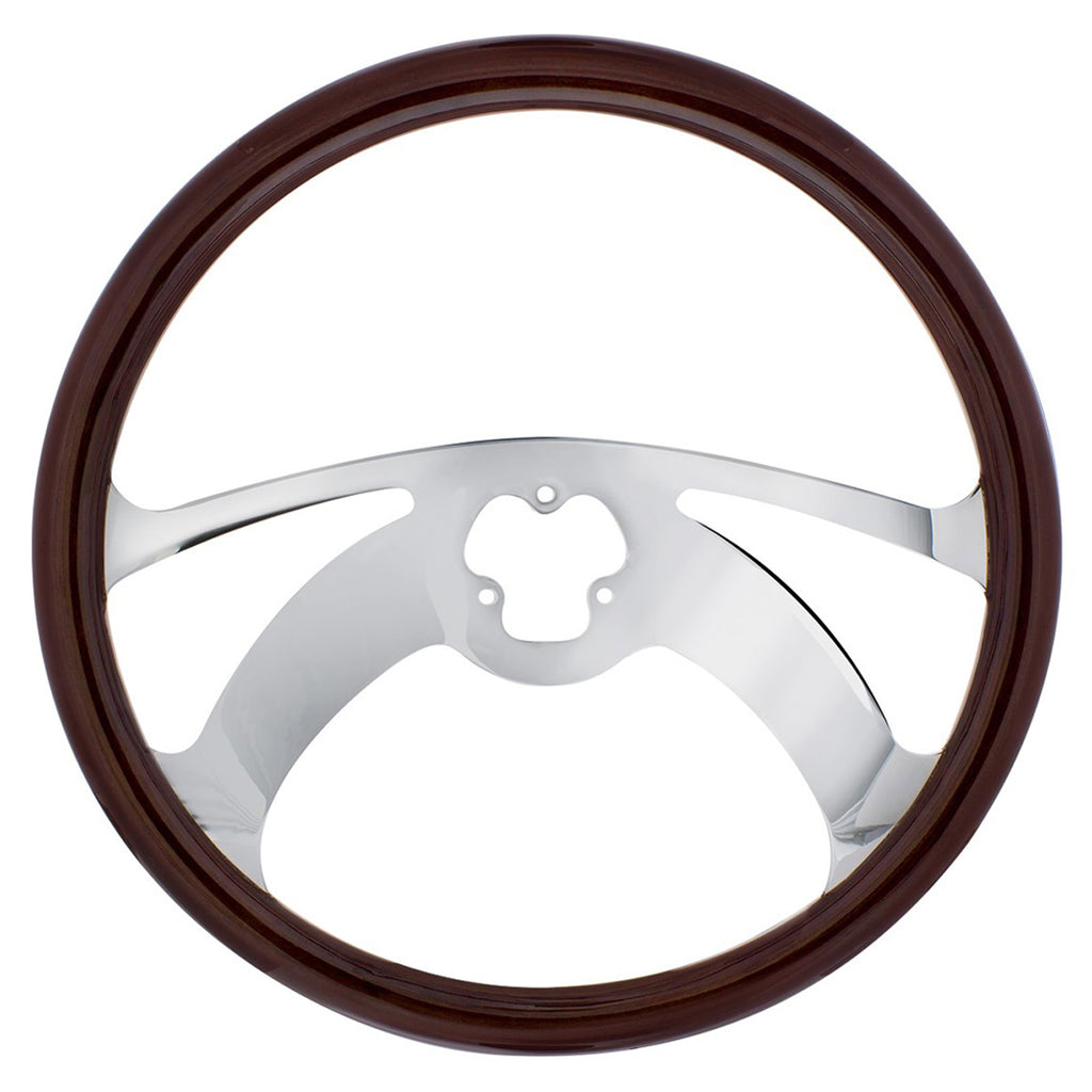 United Pacific - 18" Wood Steering Wheel (Scorpion)