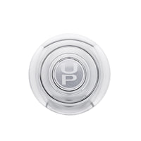 Chrome Aluminum Steering Wheel Horn Button With "United Pacific" Logo