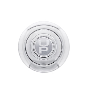 Chrome Aluminum Steering Wheel Horn Button With "United Pacific" Logo