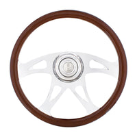 United Pacific - 18" Boss Steering Wheel With Hub & Horn Kit (Freightliner 1989-July 2006)