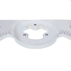 United Pacific - 18" Chrome Aluminum "Scorpion" Style Steering Wheel