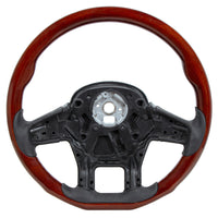 18" "YourGrip" Wood Steering Wheel For 2012-2021 Peterbilt 579 & 2013-2021 Kenworth T680