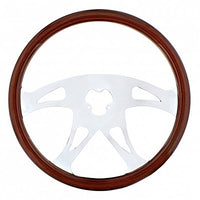 United Pacific - 18" Chrome Boss Steering Wheel