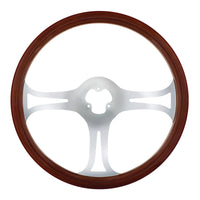 United Pacific - 18" Chrome Blade Steering Wheel