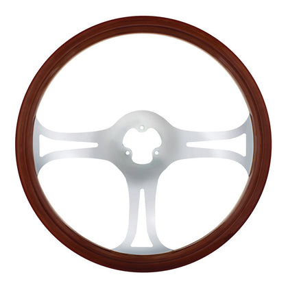 United Pacific - 18" Chrome Blade Steering Wheel