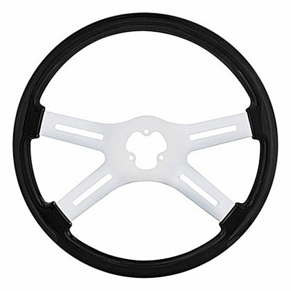 United Pacific - 18" Carbon Black Steering Wheel