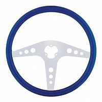 United Pacific - 18" Color GT Steering Wheel (Electric Blue or Indigo Red)