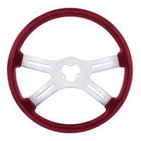 United Pacific - 18" Vibrant Color 4 Spoke Steering Wheel (Various Colors)