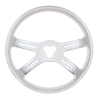United Pacific - 18" Vibrant Color 4 Spoke Steering Wheel (Various Colors)