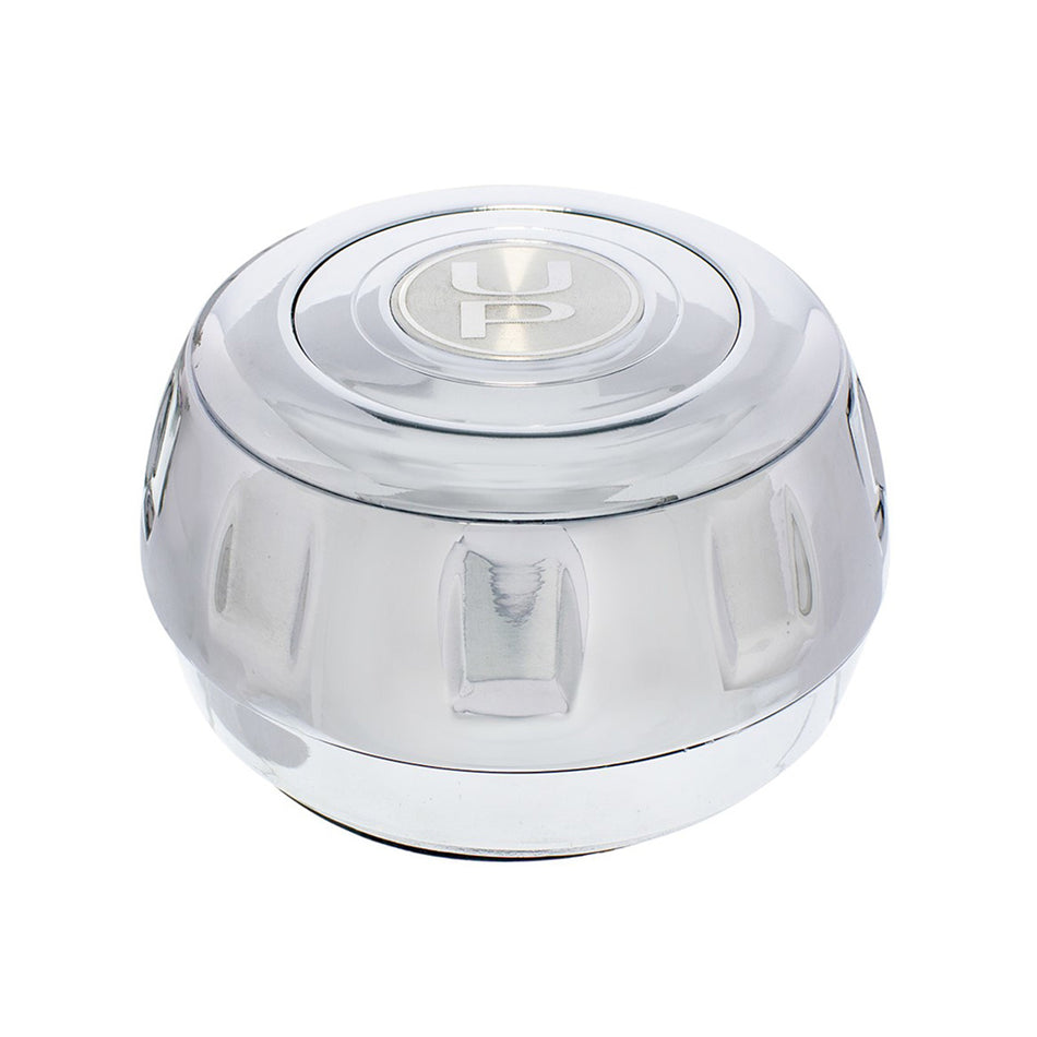 Chrome Steering Wheel Hub & Horn Button Kit For Kenworth (1995-1997) & Peterbilt (1993-1998)