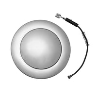 United Pacific - Chrome Billet Style Aluminum Horn Button