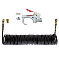30 Feet Extension Hose With Air Chuck and Air Blow Gun Kit