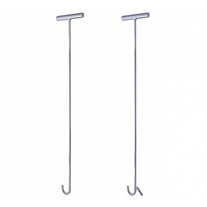 United Pacific - 31" Long Fifth Wheel Pin Puller, J-Hook or S-Hook
