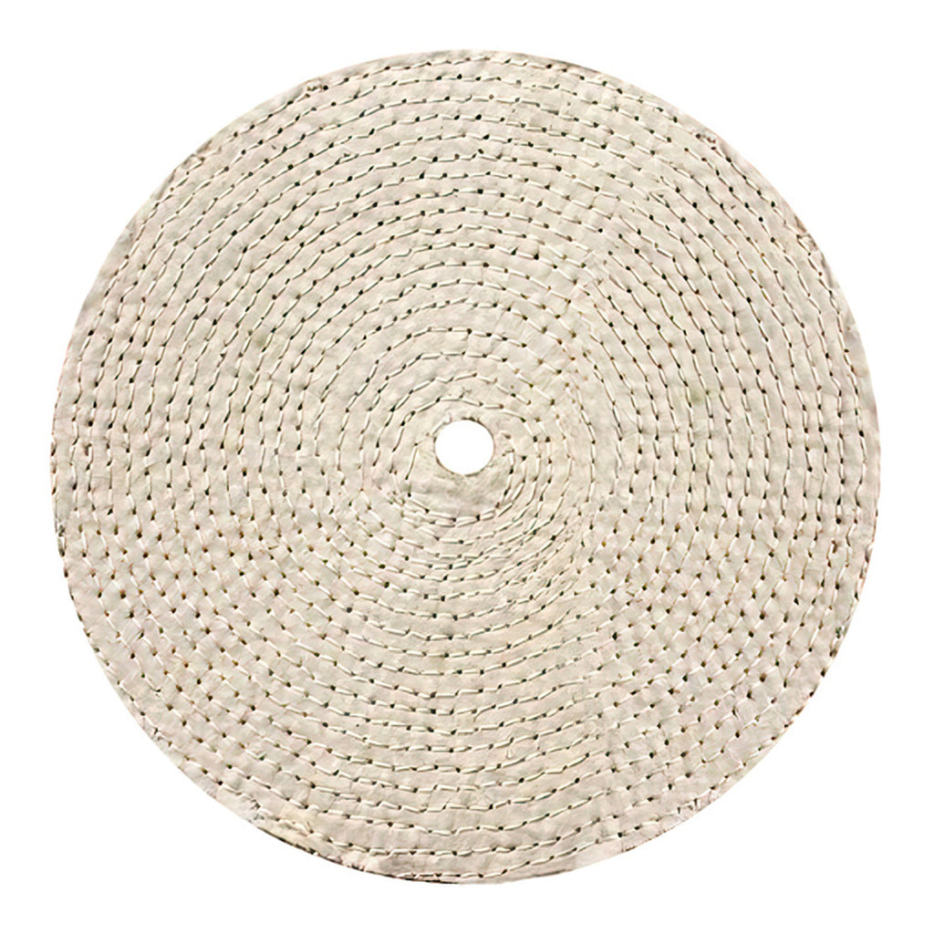 United Pacific - 6" or 8" Muslin & Sisal Buff - 5/8" Arbor