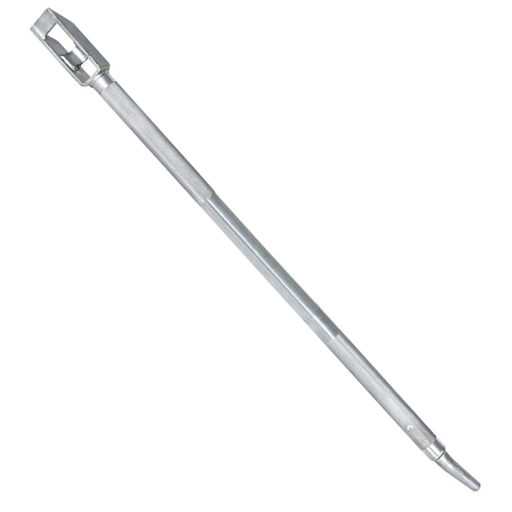 United Pacific - Chrome Combination Winch Bar & Chain Binder 40" Long Knurled Tool