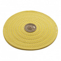 United Pacific - 4" Yellow Razor Buff - 1/8" Arbor