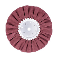 United Pacific - 10" Red Treated Airway Buff - 5/8" & 1/2" Arbor