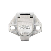 United Pacific - Round 7-Way Male Connector - Split Pin