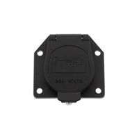 United Pacific - Round 7-Way Male Connector - Flat Pin