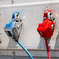 United Pacific - Heavy Duty Aluminum Gladhand Lock (Chrome or Red)