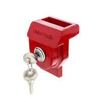 United Pacific - Heavy Duty Aluminum Gladhand Lock (Chrome or Red)