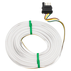 4 Way LED Trailer Light Harness - 25' Positive & Ground Leads
