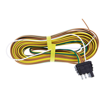 4 Way LED Trailer Light Harness - 25' Positive Leads & 16" Ground Lead